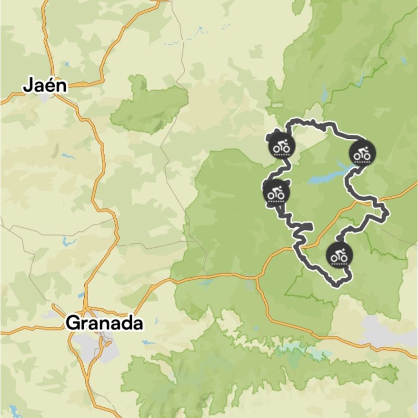 Spanish Badlands Gravel Bike Tour Plan